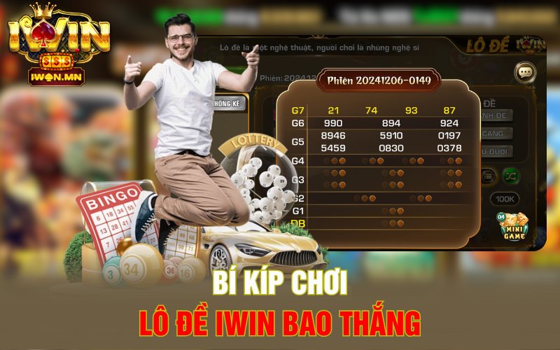 Bí kíp chơi Lô đề iWin bao thắng