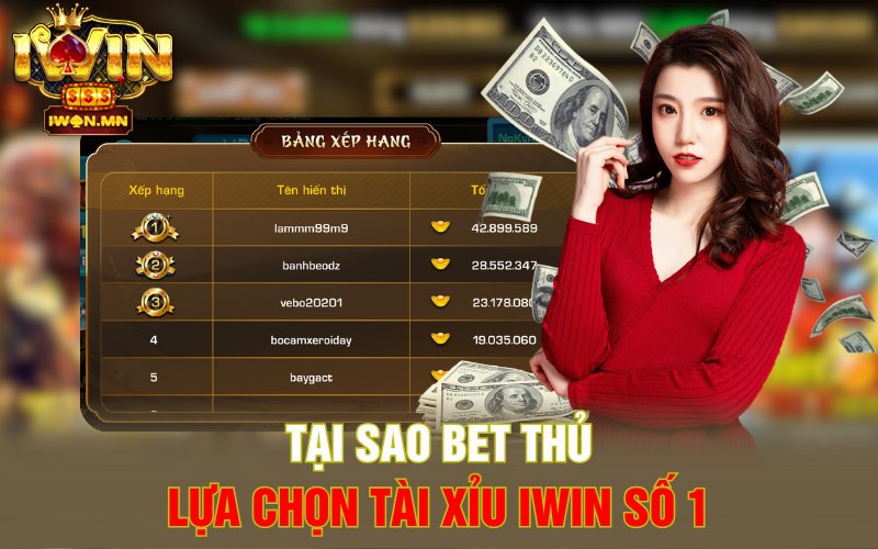 Tại sao bet thủ lựa chọn Tài xỉu iWin số 1